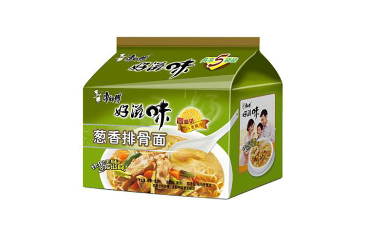 MASTER KANG HAOZHIWEI ONION RIBS NOODLE 5PACKS